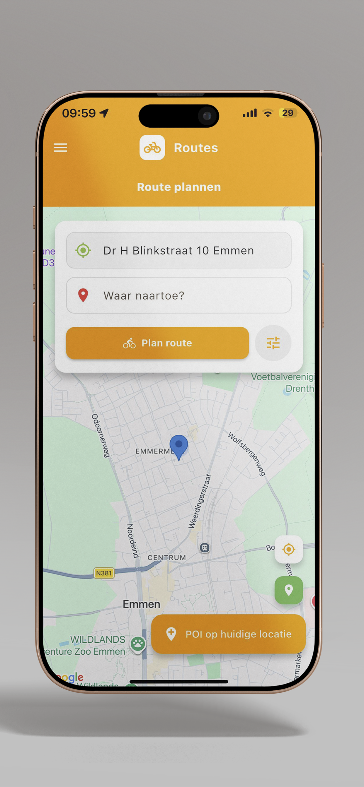 Bakfiets Buddy app screenshot 2