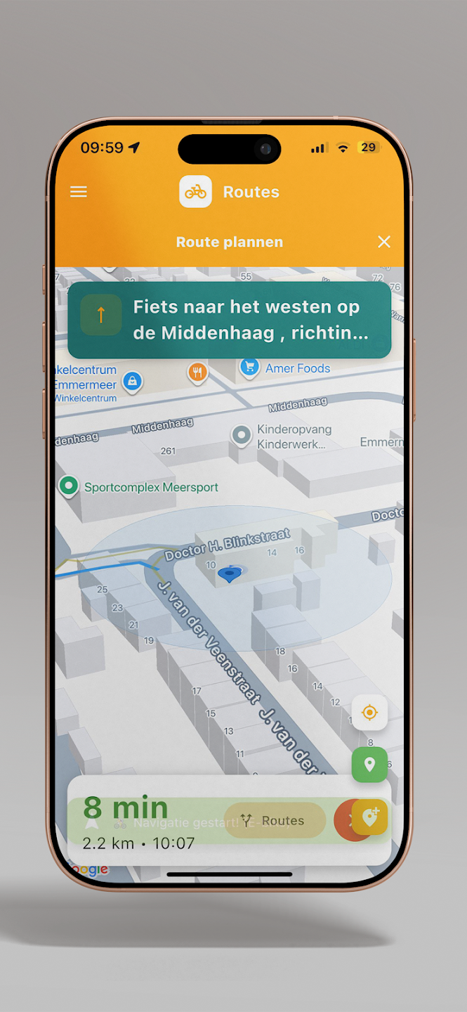Bakfiets Buddy app screenshot 4